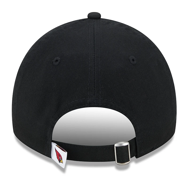 Casquette ajustable Main Core Classic 2.0 9TWENTY noire New Era pour femme des Arizona Cardinals