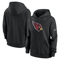 Sweat à capuche en polaire Nike Arizona Cardinals Club noir pour femme