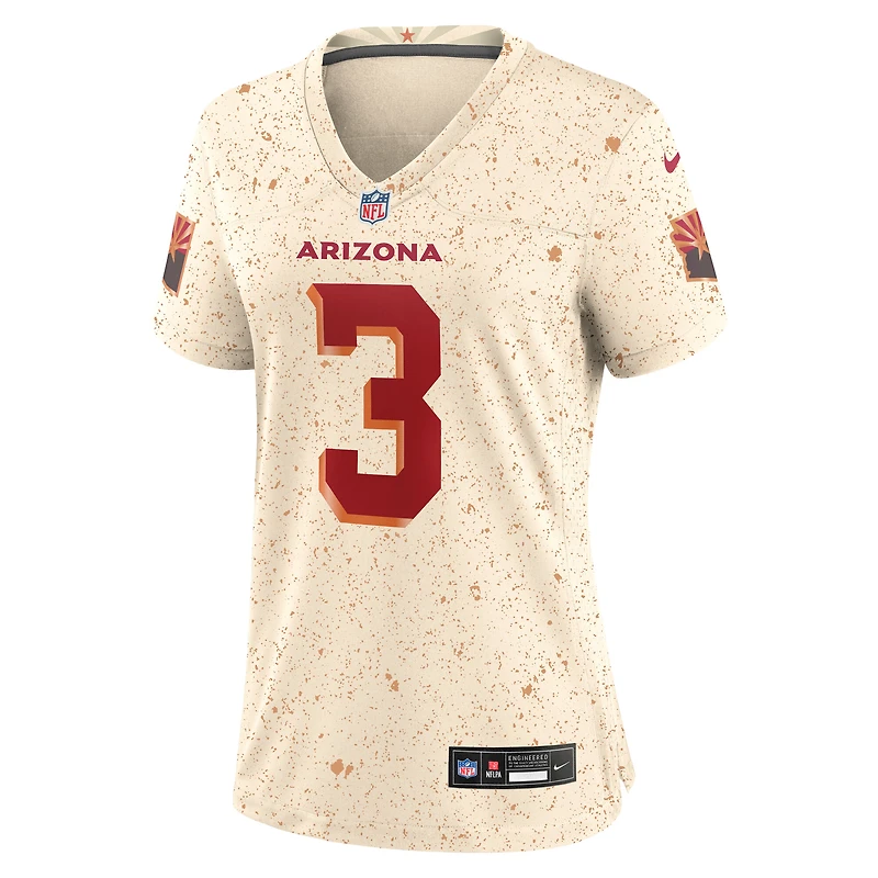 Women's Nike Budda Baker Natural Arizona Cardinals 2025 Rivalries Collection Game Jersey