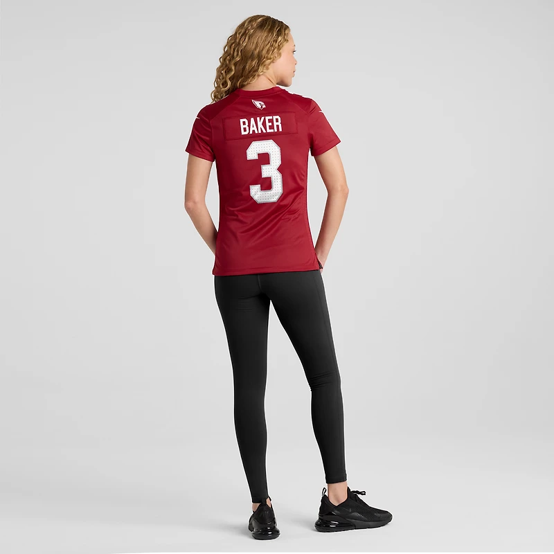 Women's Nike Budda Baker  Cardinal Arizona Cardinals Team Game Jersey
