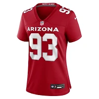 Maillot de match Nike Calais Campbell Cardinal des Arizona Cardinals pour femme