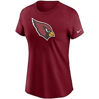 Women's Nike Cardinal Arizona Cardinals Logo Essential T-Shirt