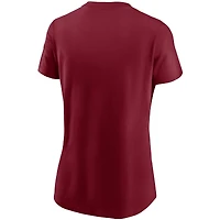 Women's Nike Cardinal Arizona Cardinals Logo Essential T-Shirt