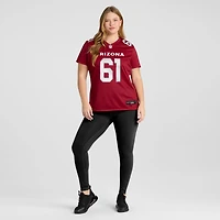 Women's Nike Carter O'Donnell  Cardinal Arizona Cardinals Team Game Jersey