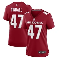Women's Nike Channing Tindall  Cardinal Arizona Cardinals Team Game Jersey