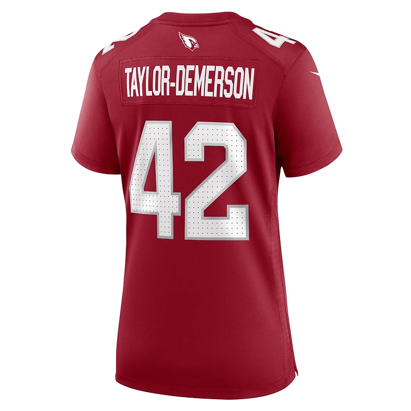 Women's Nike Dadrion Taylor-Demerson  Cardinal Arizona Cardinals Game Jersey