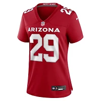 Maillot Nike Denzel Burke Cardinal pour femme, équipe des Cardinals de l'Arizona