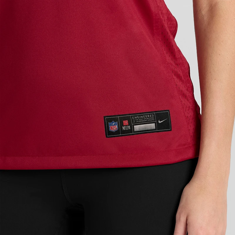 Maillot Nike Denzel Burke Cardinal pour femme, équipe des Cardinals de l'Arizona