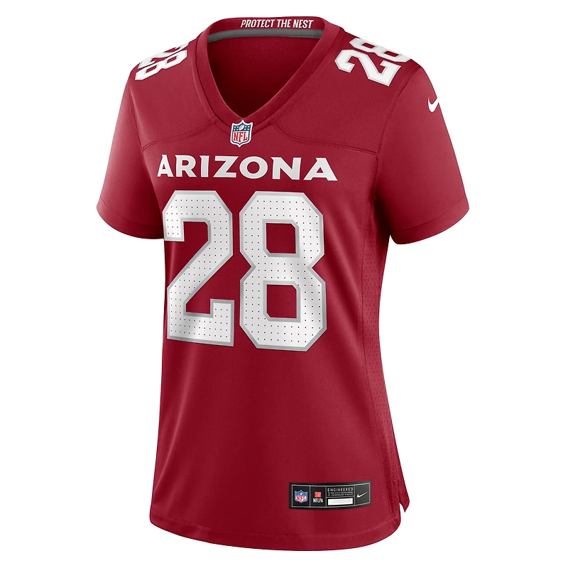 Maillot de match Nike Elijah Jones Cardinal Arizona Cardinals pour femme