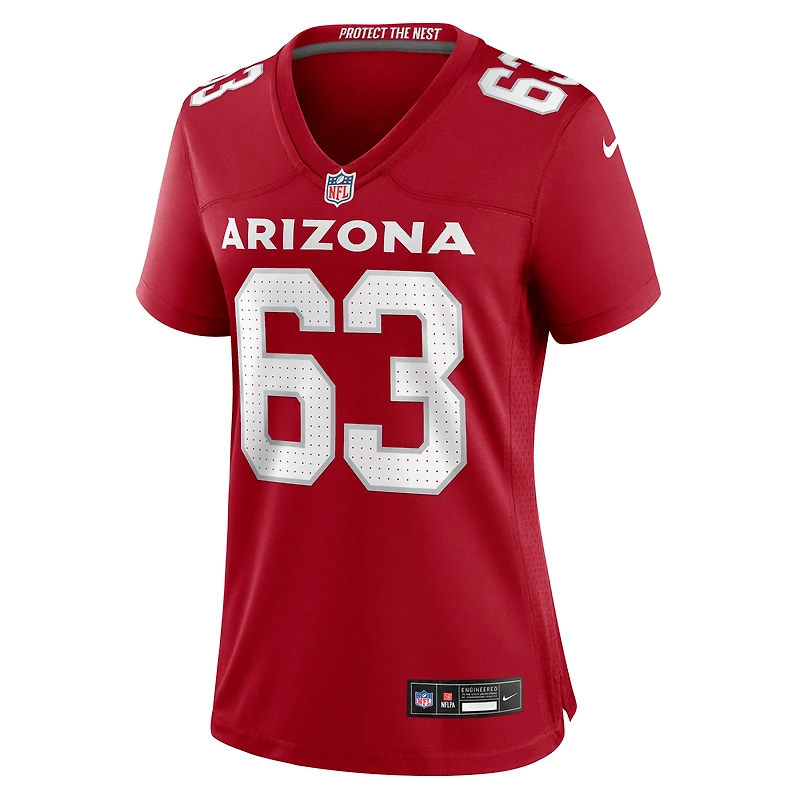 Maillot de match Nike Evan Brown Cardinal des Arizona Cardinals pour femme