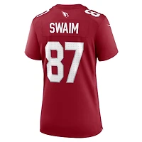 Women's Nike Geoff Swaim  Cardinal Arizona Cardinals Team Game Jersey
