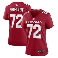 Women's Nike Hjalte Froholdt  Cardinal Arizona Cardinals Game Jersey