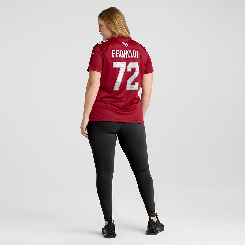 Maillot de match Nike Hjalte Froholdt Cardinal Arizona Cardinals pour femme