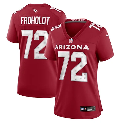 Maillot de match Nike Hjalte Froholdt Cardinal Arizona Cardinals pour femme