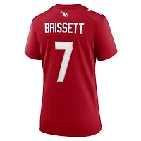 Maillot de match Nike Jacoby Brissett Cardinal pour femme, équipe des Cardinals l'Arizona
