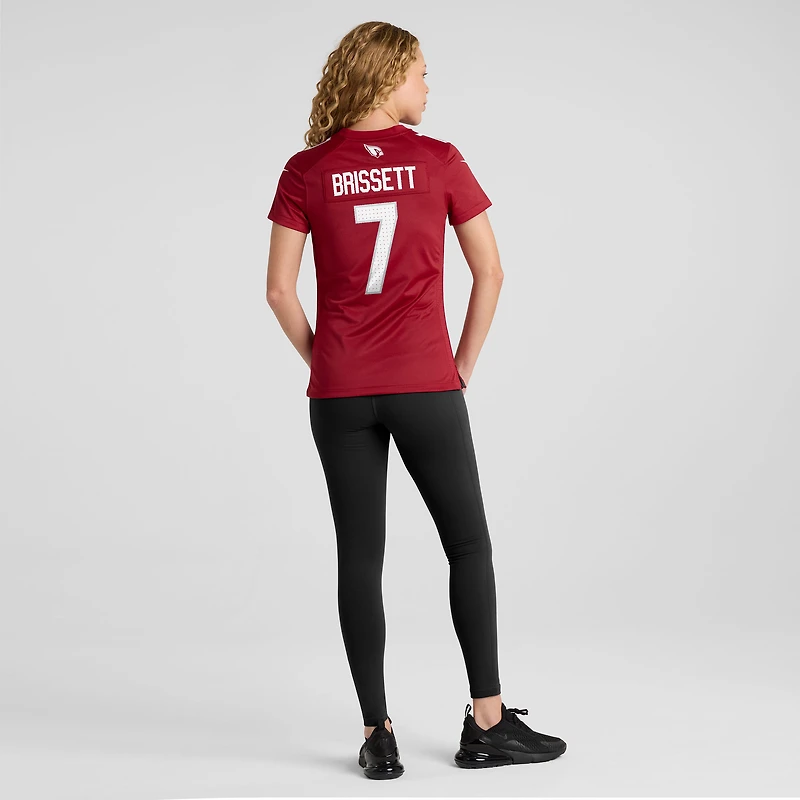 Women's Nike Jacoby Brissett  Cardinal Arizona Cardinals Team Game Jersey