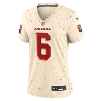 Maillot de match Nike James Conner Natural Arizona Cardinals 2025 Rivalries Collection pour femme