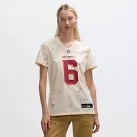 Maillot de match Nike James Conner Natural Arizona Cardinals 2025 Rivalries Collection pour femme
