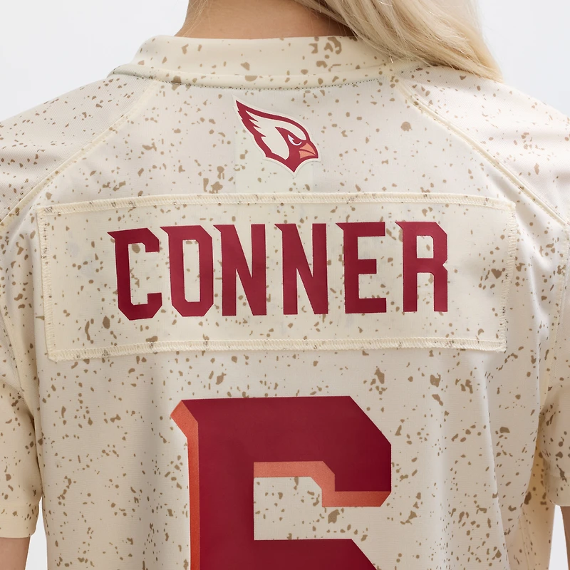 Maillot de match Nike James Conner Natural Arizona Cardinals 2025 Rivalries Collection pour femme