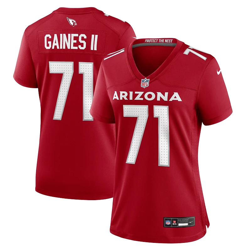 Women's Nike Jon Gaines II Cardinal Arizona Cardinals Team Game Jersey