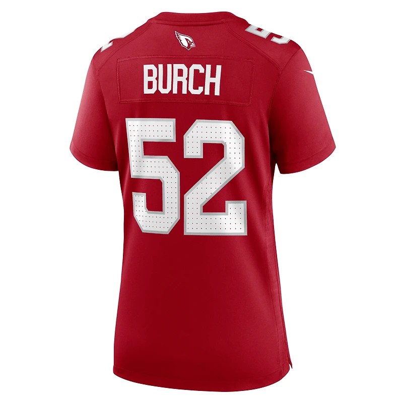 Maillot Nike Jordan Burch Cardinal pour femme, équipe des Cardinals de l'Arizona