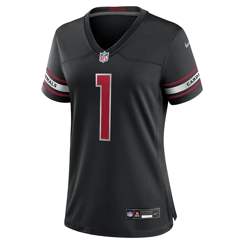 Maillot de match Nike Kyler Murray pour femme, noir, Arizona Cardinals