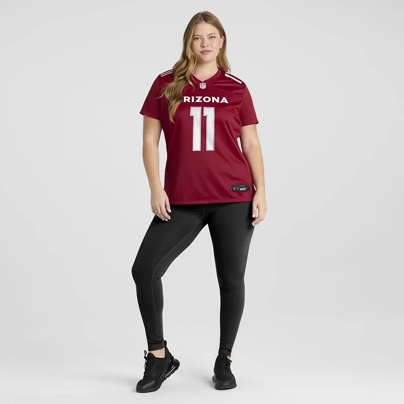 Maillot de match Nike Larry Fitzgerald Cardinal des Arizona Cardinals pour femme, modèle retiré