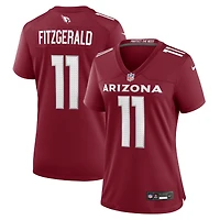 Maillot de match Nike Larry Fitzgerald Cardinal des Arizona Cardinals pour femme, modèle retiré