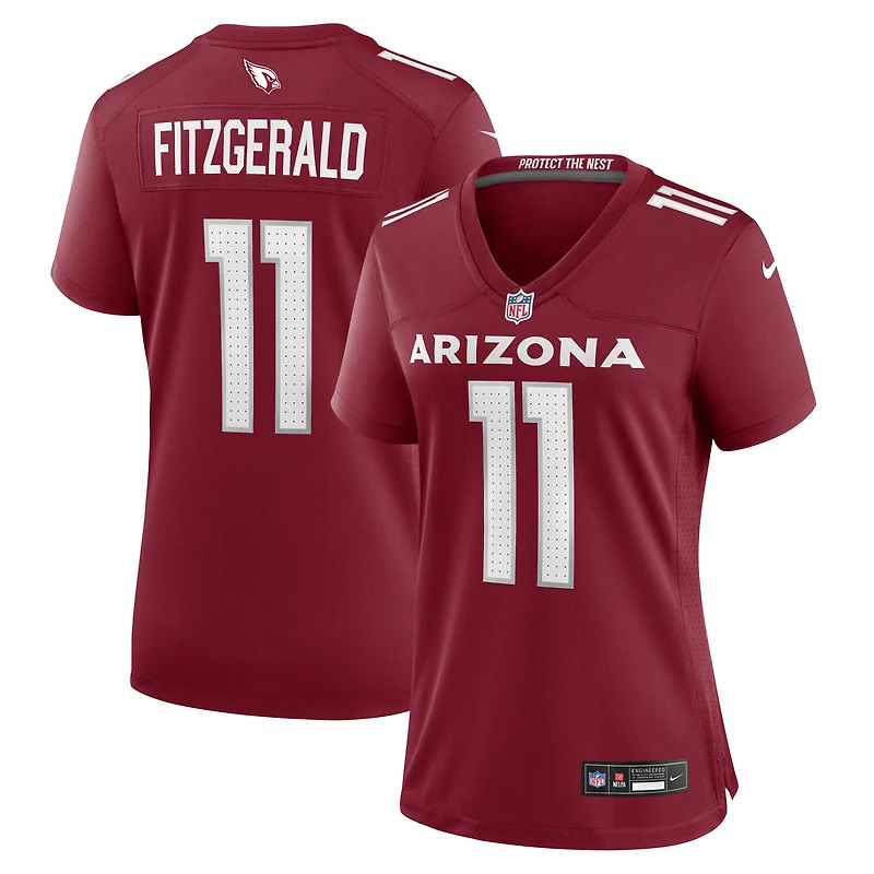 Women's Nike Larry Fitzgerald Cardinal Arizona Cardinals Team Retired Game Jersey