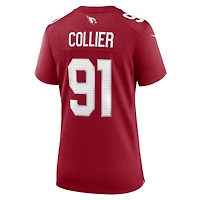 Women's Nike L.J. Collier  Cardinal Arizona Cardinals Game Jersey