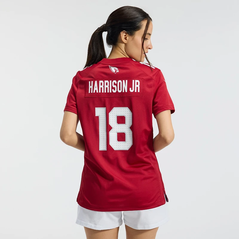 Women's Nike Marvin Harrison Jr. Cardinal Arizona Cardinals Player Game Jersey