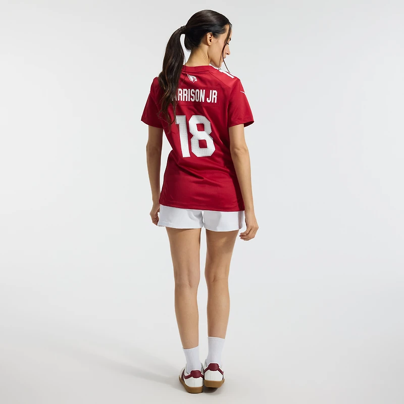 Women's Nike Marvin Harrison Jr. Cardinal Arizona Cardinals Player Game Jersey