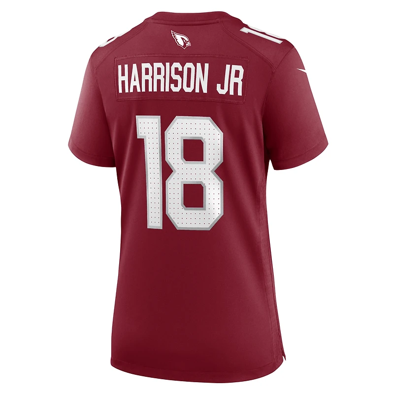 Women's Nike Marvin Harrison Jr. Cardinal Arizona Cardinals Player Game Jersey