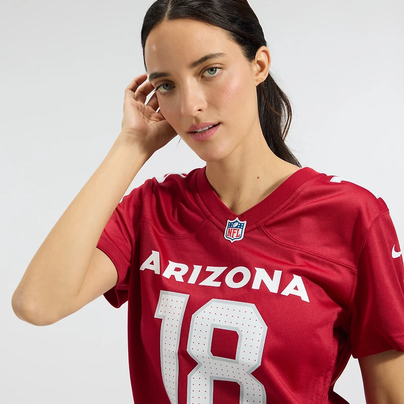 Women's Nike Marvin Harrison Jr. Cardinal Arizona Cardinals Player Game Jersey