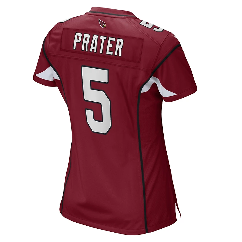 Maillot de match Nike Matt Prater Cardinal des Cardinals l'Arizona pour femme