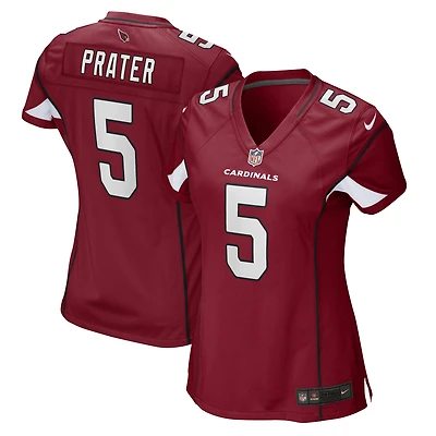 Maillot de match Nike Matt Prater Cardinal des Cardinals l'Arizona pour femme