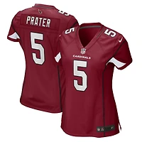Maillot de match Nike Matt Prater Cardinal des Cardinals l'Arizona pour femme