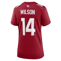 Maillot de match l'équipe Nike Michael Wilson Cardinal des Arizona Cardinals pour femme