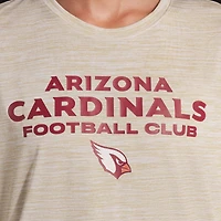 Women's Nike Natural Arizona Cardinals 2025 Rivalries Collection Sideline Velocity Dri-FIT T-Shirt