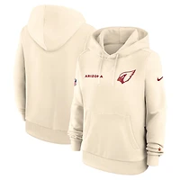 Sweat à capuche Nike Natural Arizona Cardinals 2025 Rivalries Collection Standard Issue Sideline Dri-FIT pour femme