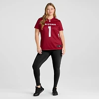 Women's Nike Number 1 Mom Cardinal Arizona Cardinals Game Jersey