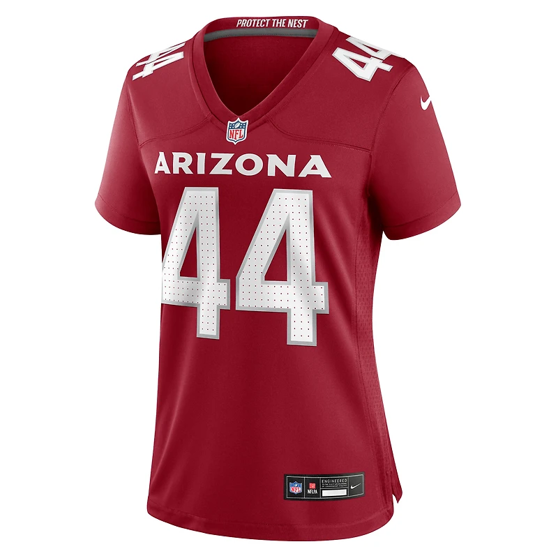 Maillot de match Nike Owen Pappoe Cardinal Arizona Cardinals pour femme