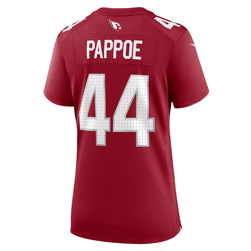 Maillot de match Nike Owen Pappoe Cardinal Arizona Cardinals pour femme