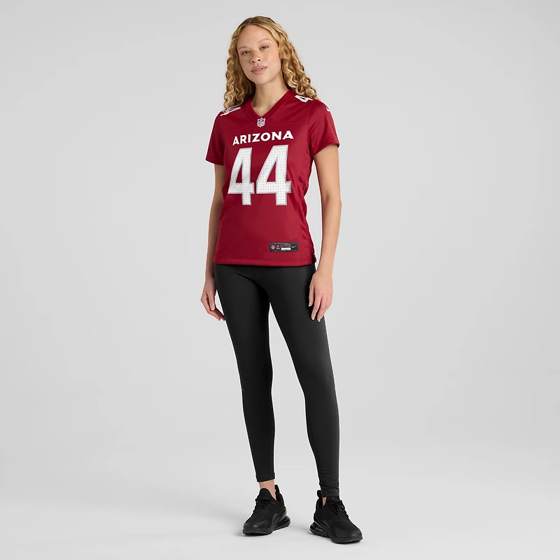 Maillot de match Nike Owen Pappoe Cardinal Arizona Cardinals pour femme