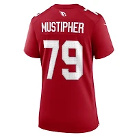 Maillot de match Nike PJ Mustipher Cardinal des Arizona Cardinals pour femme