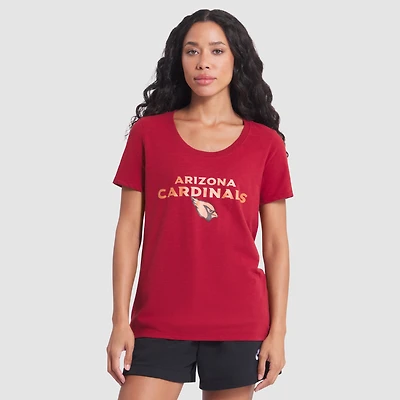 T-shirt Nike rouge Arizona Cardinals 2025 Rivalries Collection Slub Dri-FIT pour femme