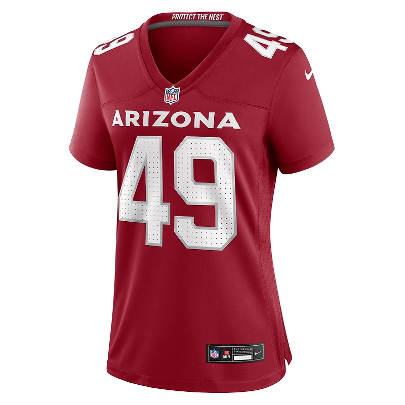 Maillot de match l'équipe Nike Starling Thomas V Cardinal des Cardinals l'Arizona pour femme