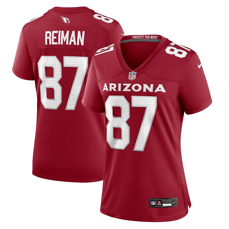 Maillot de match Nike Tip Reiman Cardinal Arizona Cardinals pour femme