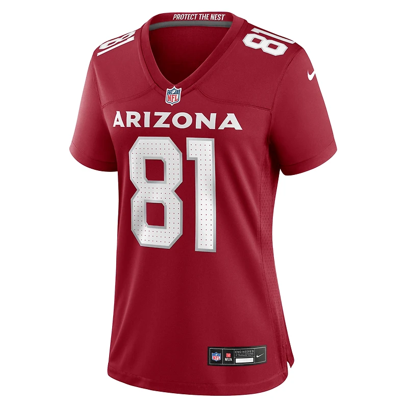 Maillot de match Nike Travis Vokolek Cardinal Arizona Cardinals pour femme
