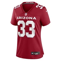Women's Nike Trey Benson  Cardinal Arizona Cardinals Game Jersey